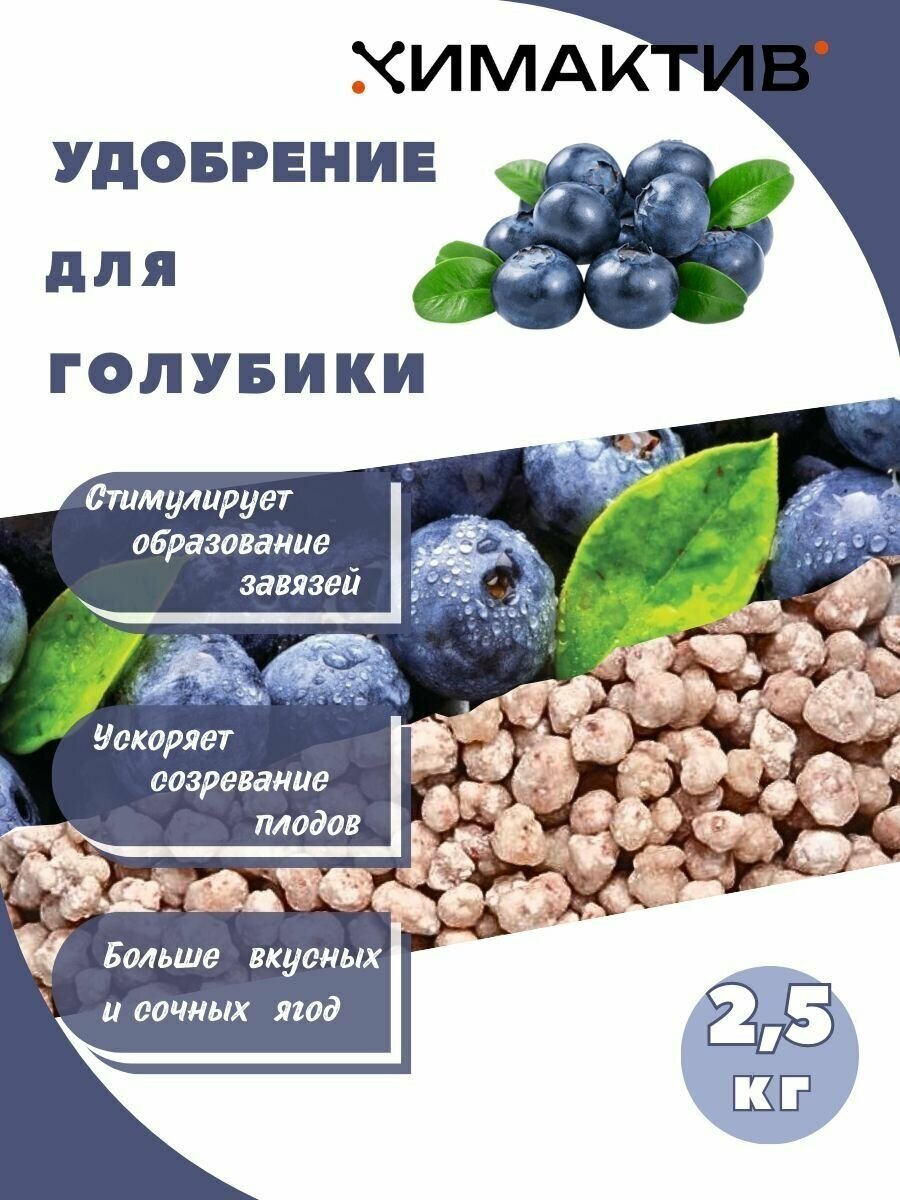 Удобрение для голубики 2,5кг Химактив Д