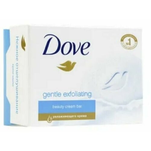 DOVE Крем- мыло твердое Нежное отшелушивание 100гр, 6 штук крем мыло dove нежное отшелушивание