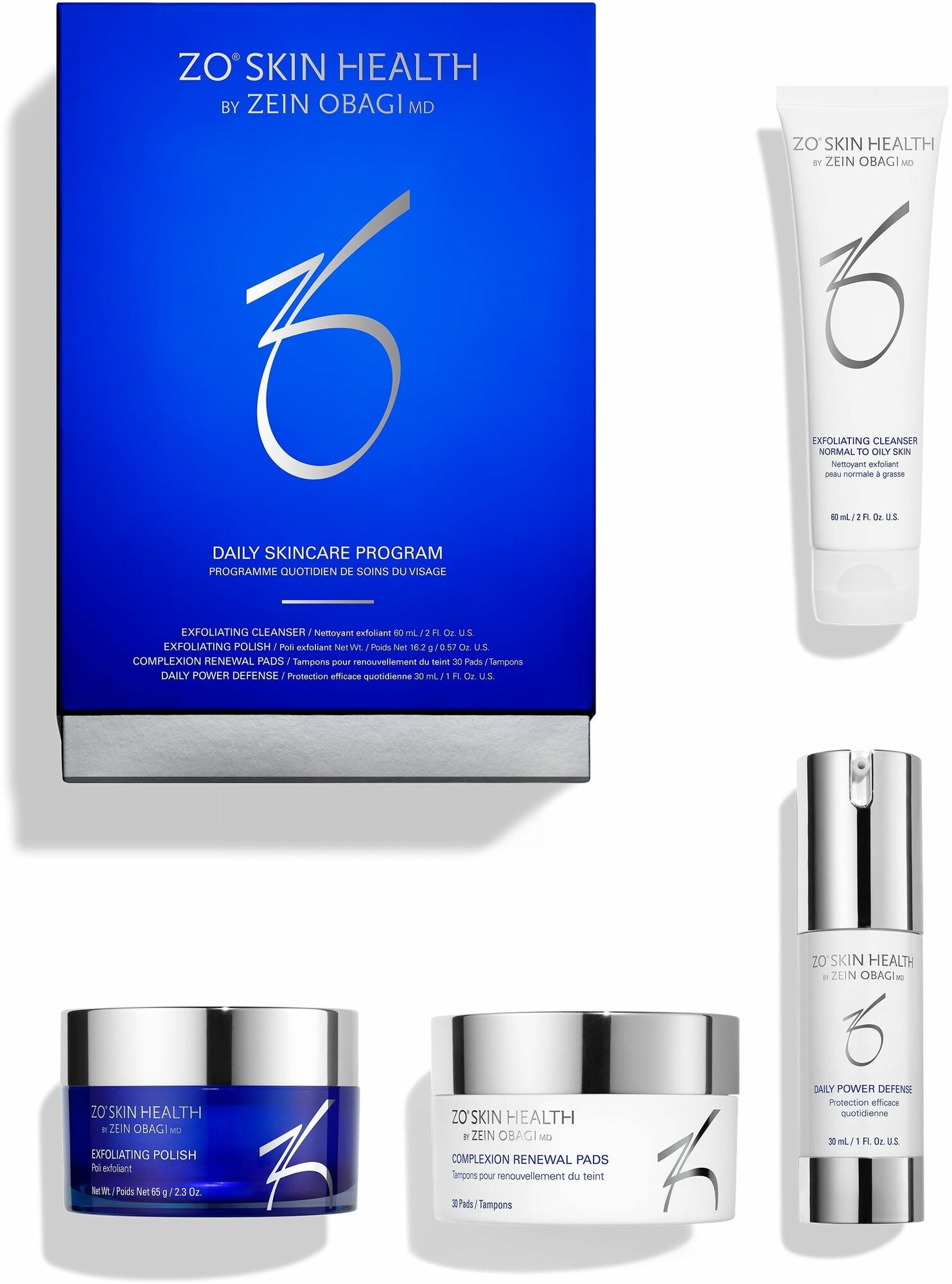 Zein Obagi Фаза 1: Ежедневная программа по уходу за кожей Phase 1 Daily Skincare Program