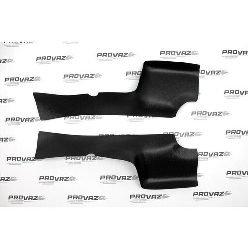 Накладки на ковролин порогов для Renault Sandero / Рено Сандеро 2018-2023 автомобильный молдинг, задние чехлы