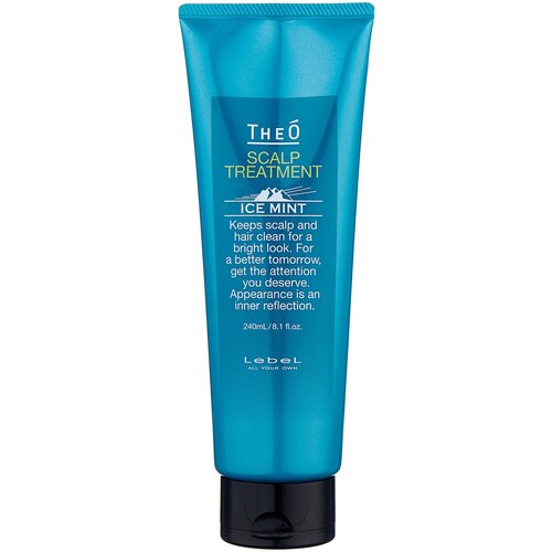 Lebel Cosmetics Крем-уход для кожи головы и волос Theo Scalp Treatment Ice Mint, 240 г, 240 мл крем уход для кожи головы и волос lebel theo scalp treatment ice mint 240 мл