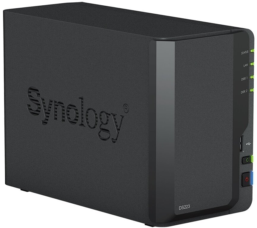 Сетевой накопитель Synology DS223 без HDD