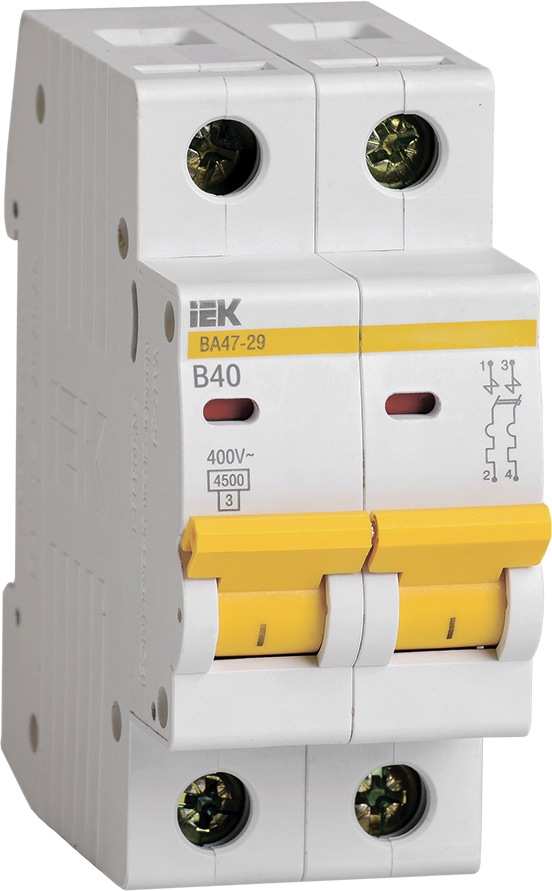 фото Автоматический выключатель IEK ВА 47-29 (B) 4,5kA