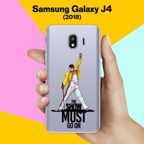 Силиконовый чехол на Samsung Galaxy J4 (2018) Фредди / для Самсунг Галакси Джей 4 2018 пластиковый чехол among us art на samsung galaxy j4 самсунг галакси джей 4