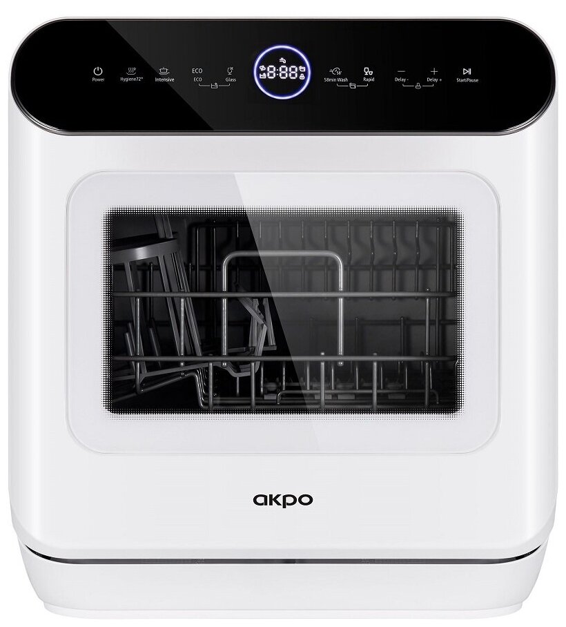 Посудомоечная машина компактная отдельностоящая AKPO ZMA45 Series 1 Autoopen
