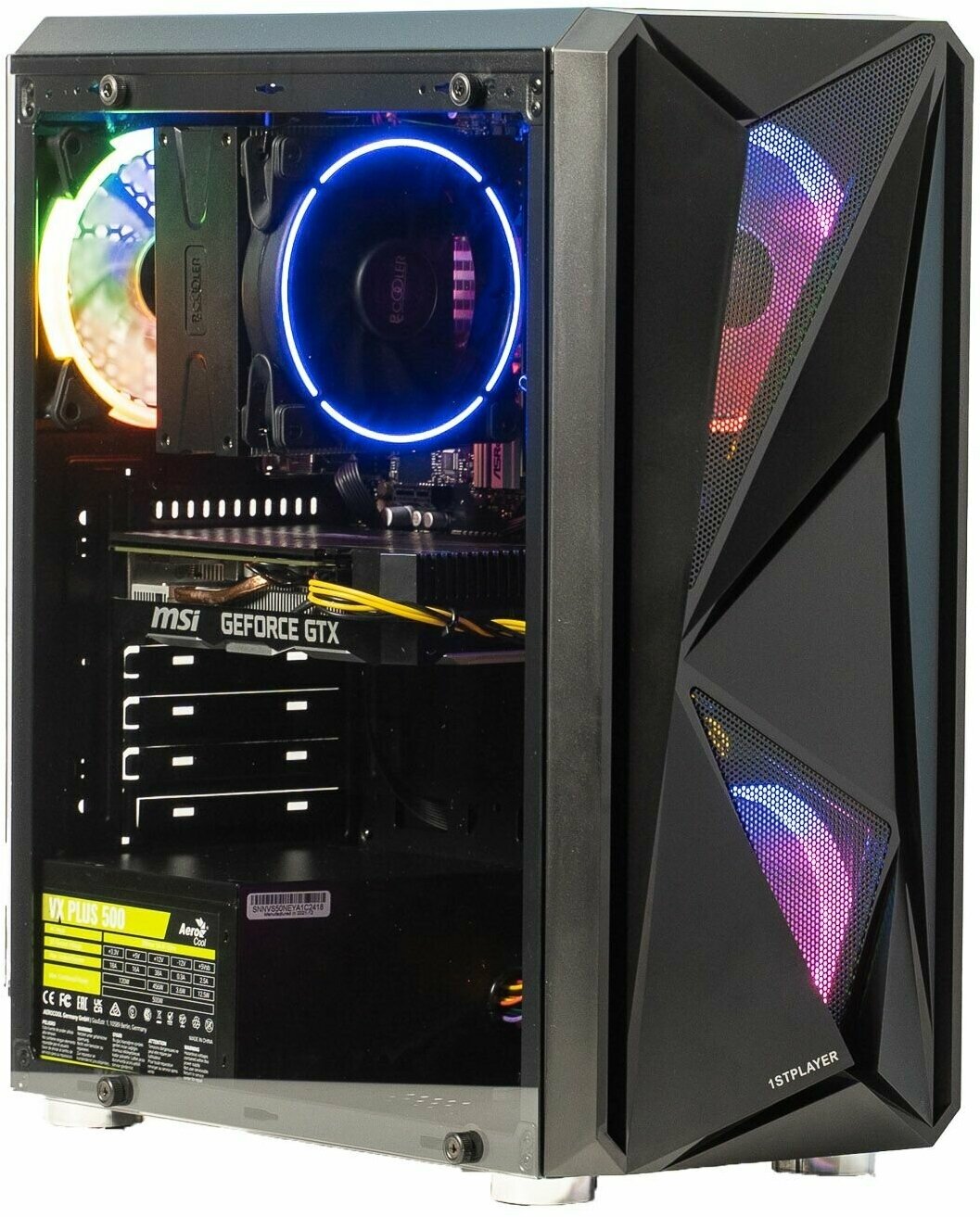 Игровой компьютер Intel Core i5-11400F GeForce GTX 1660 Super 6GB 16GB RAM SSD 512GB HDD 1TB