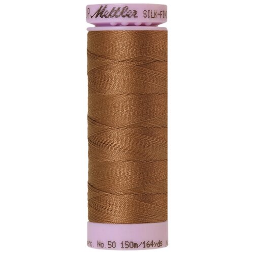 Нить для машинного квилтинга SILK-FINISH COTTON 50, 150 м 100% хлопок 0281 Hazelnut ( 9105-0281 )