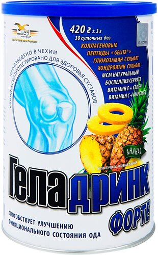 Геладринк форте пор. д/приг. р-ра д/вн. приема, 420 г, ананас — купить ...