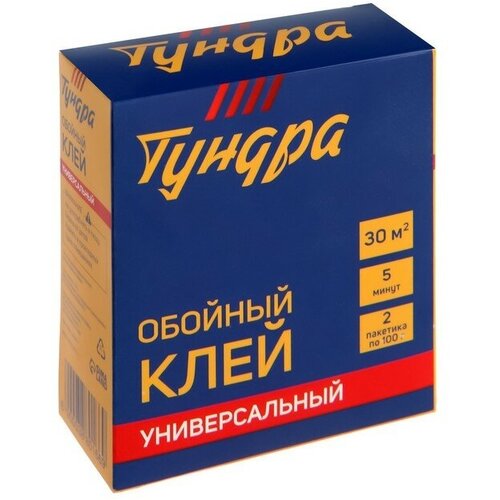 Клей обойный тундра, универсальный, коробка, 200 г