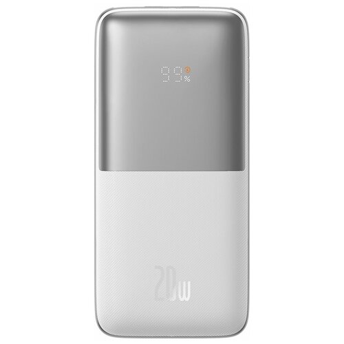 Внешний аккумулятор повербанк Baseus Power Bank 10000mAh 20W Белый PPBD040102 250000₽