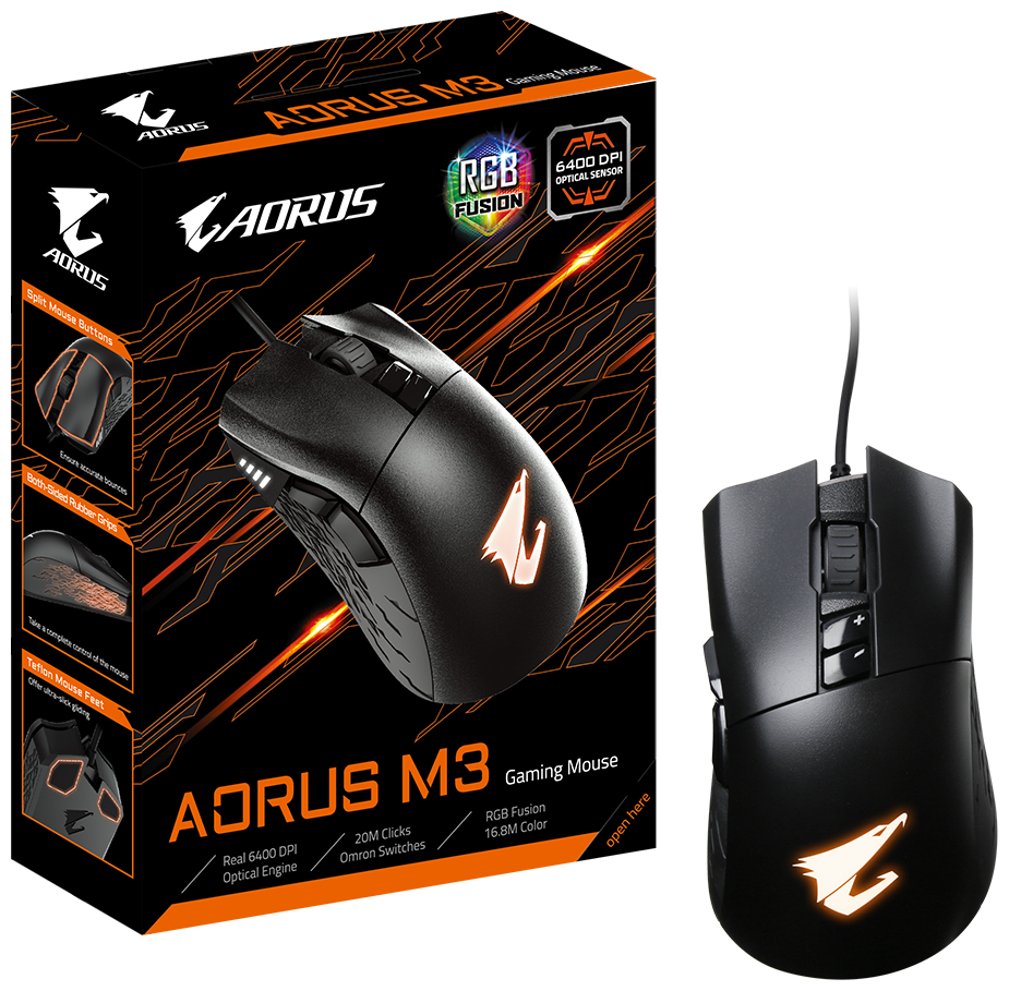 Мышь Gigabyte AORUS M3