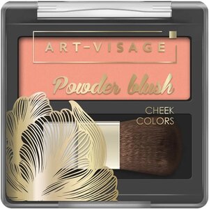 ART-VISAGE Румяна "POWDER BLUSH" 301 PEACH