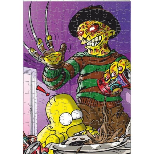 Пазл MIGOM Принт А4 Simpsons, Симпсоны - 5