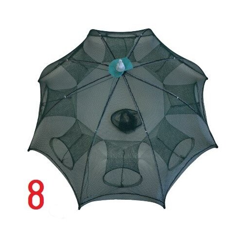 Раколовка зонтик на 8 входов 2 шт раколовка зонтик на 12 входов 2 шт