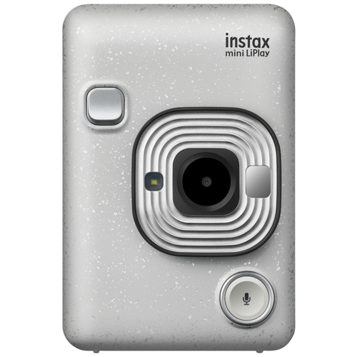 Фотоаппарат моментальной печати Fujifilm Instax Mini LiPlay, печать снимка 62x46 мм, stone white