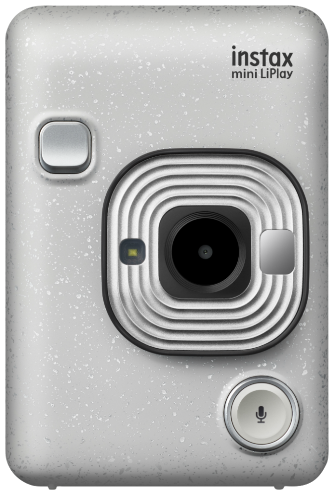 Фотоаппарат моментальной печати Fujifilm Instax Mini LiPlay, печать снимка 62x46 мм, stone white