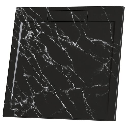 душевой поддон rgw stone tray 90x90 ste 099mb черный Душевой поддон RGW Stone Tray 90x90 STL-099MB черный