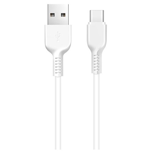 Кабель Hoco X13 Easy charged USB - USB Type-C только для зарядки, 1 м, 1 шт., белый кабель hoco x5 bamboo usb usb type c 1 м белый