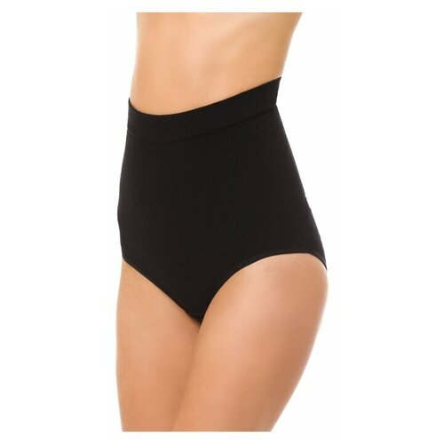 фото Б-242 пояс-трусы бесшовный для женщин "фэст" размер (85-110) черный