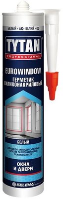 Титан EUROWINDOW Герметик силиконакриловый окна и двери (280мл)