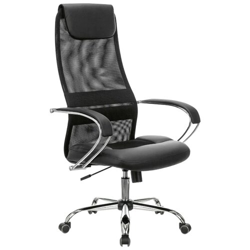 фото Компьютерное кресло brabix premium stalker ex-608 ch офисное, обивка: текстиль/искусственная кожа, цвет: черный