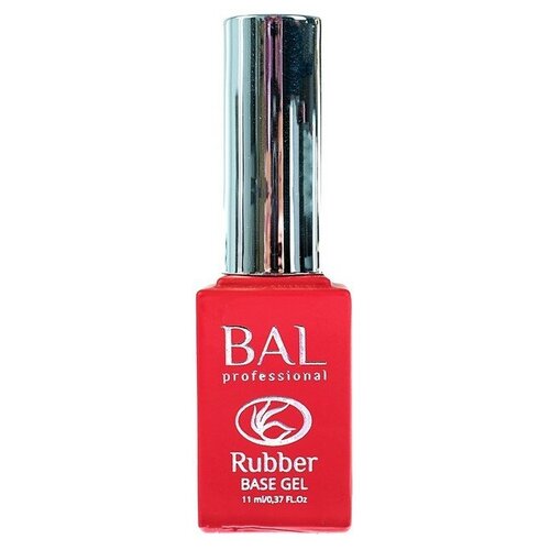 BAL Базовое покрытие Rubber Base Coat, прозрачный, 11 мл charme pro базовое покрытие rubber base coat прозрачный 30 мл