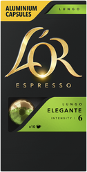 Кофе в капсулах L'OR Espresso Lungo Elegante, 10 шт.