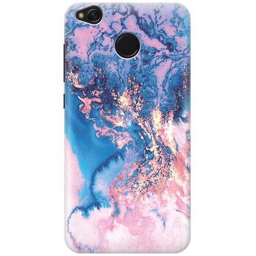 фото Gosso ультратонкий силиконовый чехол-накладка для xiaomi redmi 4x с принтом "blue marble"