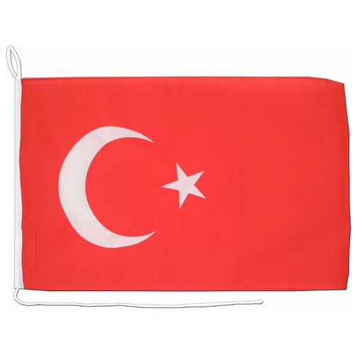 Флаг Турции на яхту или катер 40х60 см флаг турции на яхту или катер 40х60 см