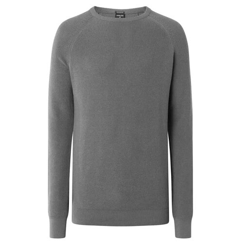 Пуловер для мужчин, Strellson, модель: 30032764032XL, цвет: серый меланж, размер: XL