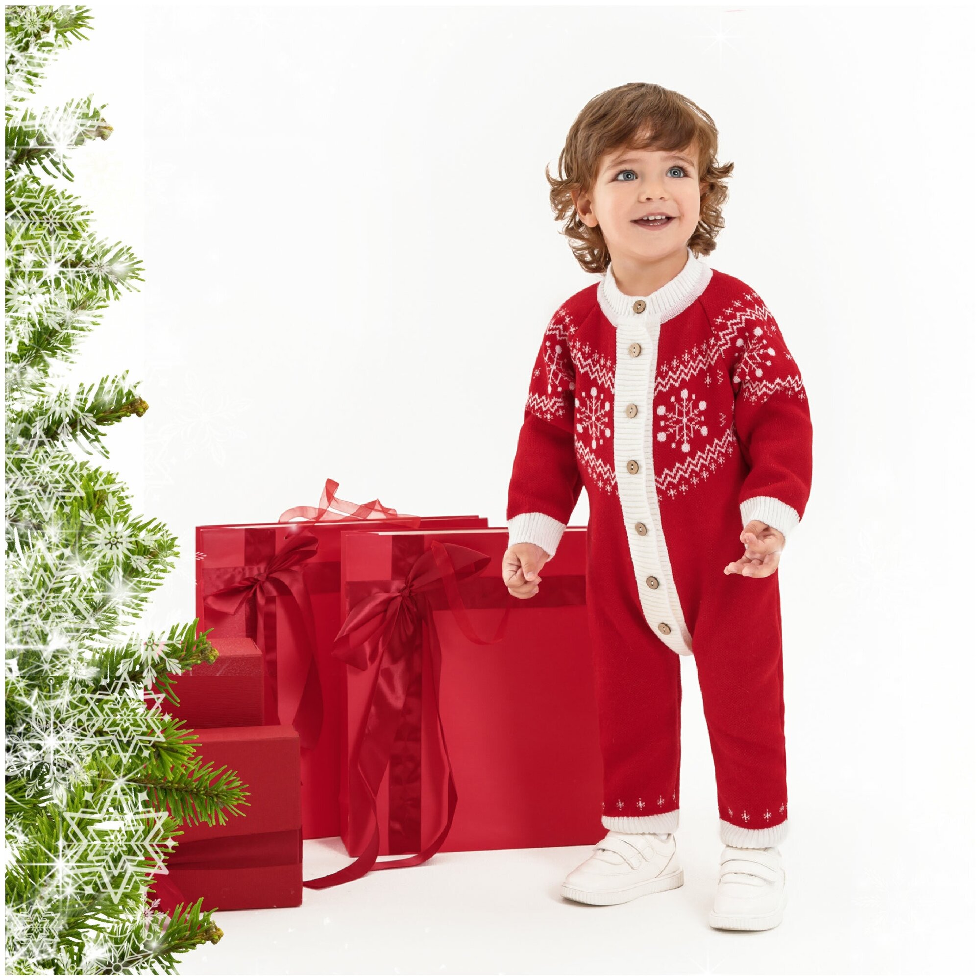 Комбинезон Amarobaby Pure Love Christmas Snow