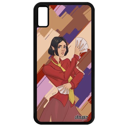 фото Чехол для телефона apple iphone xs max, "фокусник" карты эльф utaupia