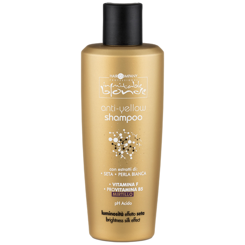 .INIMITABLE BLONDE Anti-Yellow Shampoo 250ml Шампунь для волос, блокирующий жёлтый оттенок