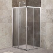 Душевой уголок BelBagno UNIQUE-A-2-75/90-P-Cr