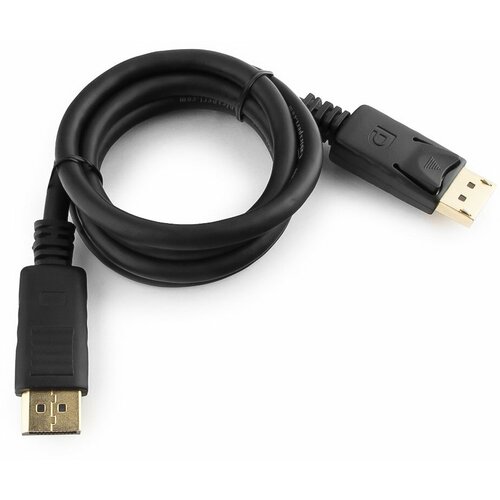 Кабель Cablexpert DisplayPort - DisplayPort (CC-DP-1M), 1 м, 1 шт., черный кабель cablexpert displayport displayport cc dp 6 черный 1 8 м