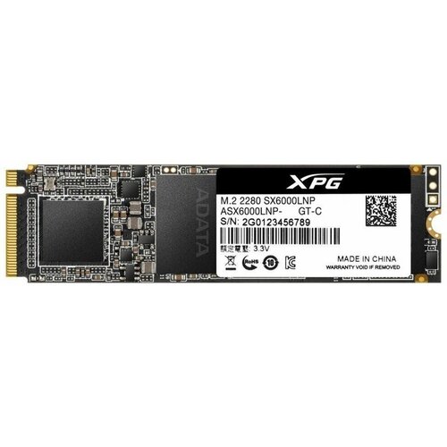 Накопитель SSD ADATA SX6000 Lite M.2 128GB (ASX6000LNP-128GT-C)