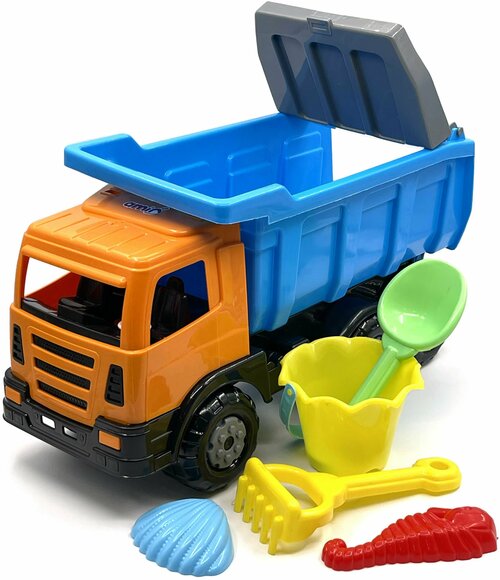 Игрушки для мальчиков Машинка с набором игрушек для песка