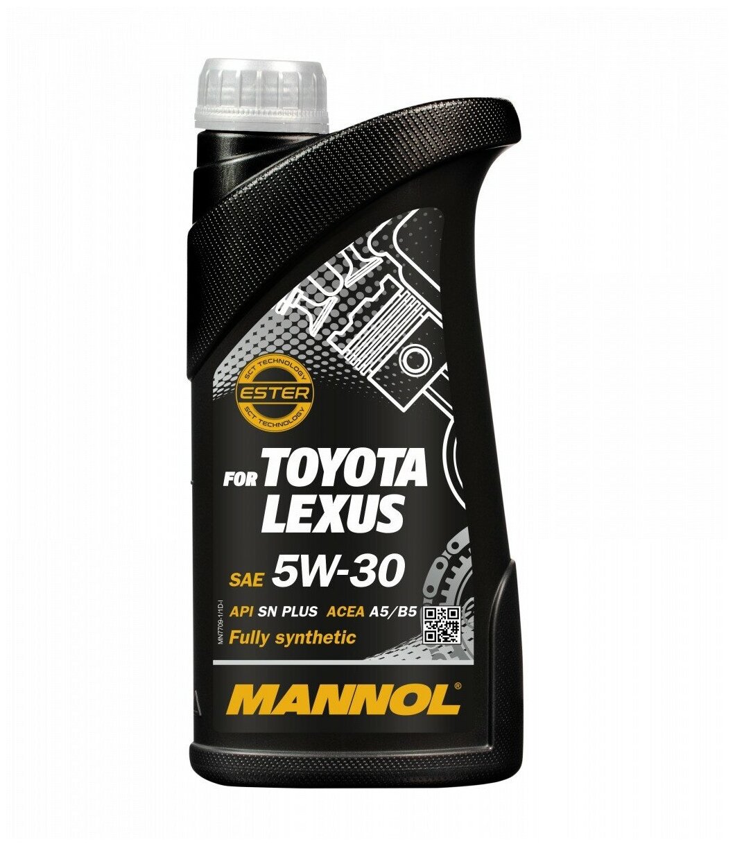 Синтетическое моторное масло Mannol 7709 O.E.M. for Toyota Lexus 5W-30, 1 л