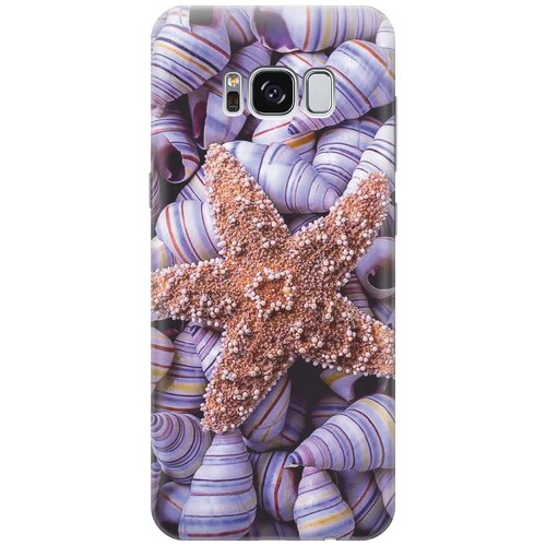 RE: PAЧехол - накладка ArtColor для Samsung Galaxy S8 с принтом Сиреневые ракушки re paчехол накладка artcolor для samsung galaxy j6 2018 с принтом сиреневые ракушки