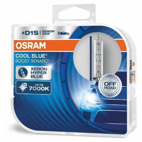 Лампа D1s Xenarc Cool Blue Boost 35w 5x2 4m 7000к Двойная Коробка Osram арт. 66140CBBHCB
