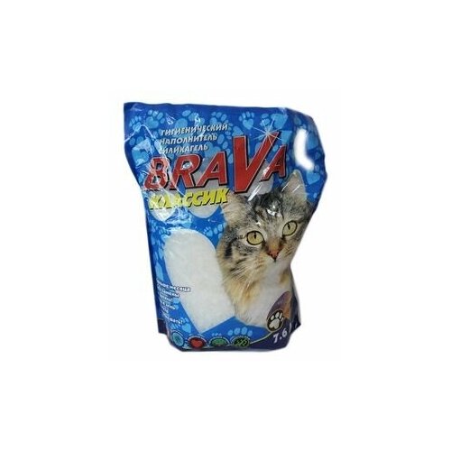 BraVa 33271 Наполнитель Классик-В силикагель 7,6л
