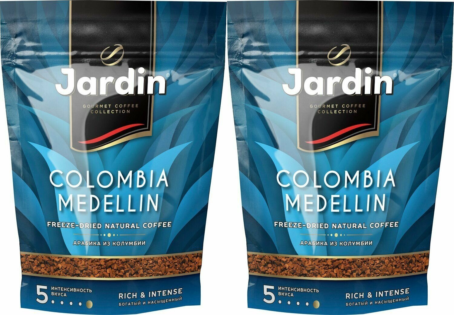 Jardin Кофе растворимый Colombia Medellin 75 г, 2 шт - фотография № 1