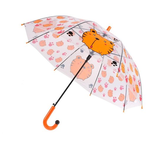 Зонт прозрачный «тигр» DE 0503