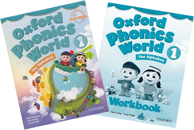 Комплект Oxford Phonics World Level 1 The Alphabet Students Book + Workbook + CD