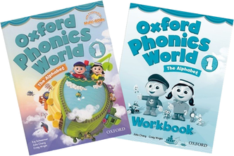 Комплект Oxford Phonics World Level 1 The Alphabet Students Book + Workbook + CD