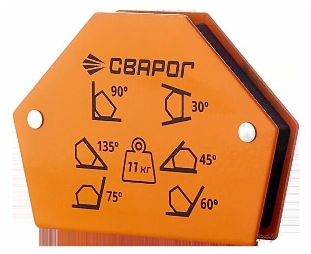 Магнитный уголок для сварки сварог МР-11 до 11 кг