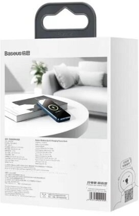 Внешний аккумулятор Baseus Power Bank Magnetic Wireless Quick Charging 10000mAh 20W White PPMT-02 - фото №10