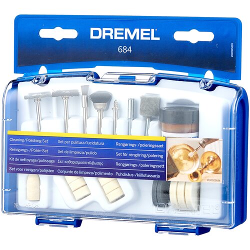 Набор насадок Dremel 684 20 шт. набор насадок dremel 724 150 шт