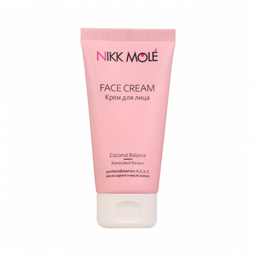 Крем для лица Face Cream Кокосовый Баланс Nikk Mole