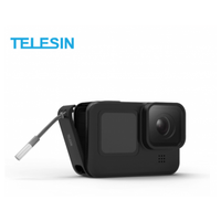 Боковая крышка GoPro Hero 11, 10, 9 металлическая Telesin GP-CLC-902